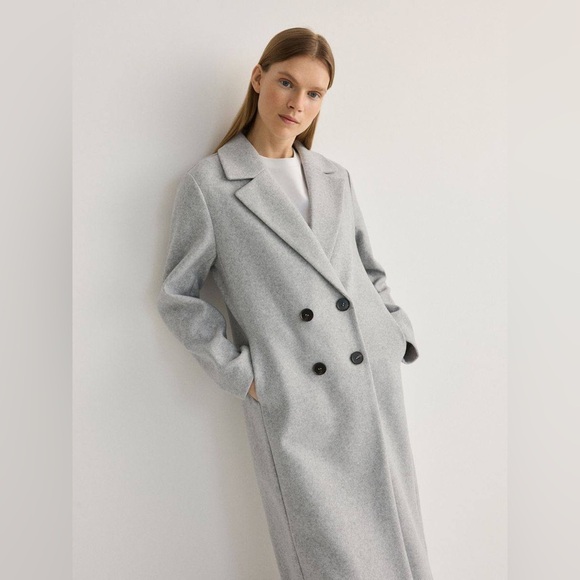 Reserved Jackets & Blazers - ✅Sold✅ Reserved Women’s Double-Breasted Wool Coat – Size 36 (US 6 / S-M)